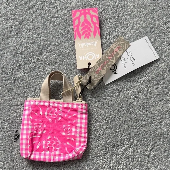 ALOHA Collection Pink Gingham Tiny Tripper - Picture 2 of 2